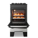 Ver imagem 5 de Fogão a Gás Mesa de Vidro Forno 50l Esmaltec Ideal Master Glass Inox 4 Bocas Bivolt