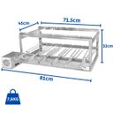 Ver imagem 4 de Grill Giratório em Inox para Churrasqueira com 6 Espetos - Infinity