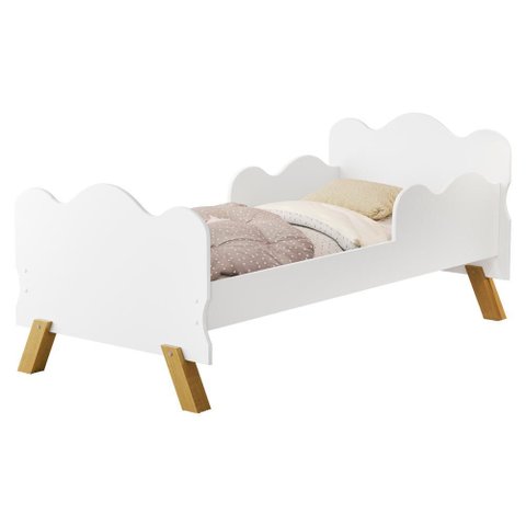 Mini Cama Angel Mdf 156x80 Cm Branco Decmade