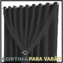 Ver imagem 6 de cortina pé direito blackout c/voal 5,00 x 4,30 Lisboa preto