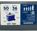 Ver imagem 4 de Caixa Térmica Cooler Tropical 50l com Rodas Cinza Soprano