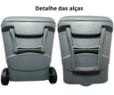 Ver imagem 6 de Caixa Térmica Cooler Tropical 50l com Rodas Cinza Soprano