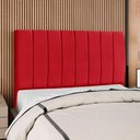 Ver imagem 2 de Cabeceira Queen 160 Cm com Frame Carla Suede Vermelho Artte