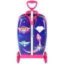 Ver imagem 3 de Mochila 3d de Rodinhas Infantil - Patrulha Canina - Skye Jet - Maxtoy