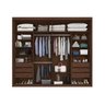 Guarda Roupa Casal Essencial 2 Portas de Correr 6 Gavetas com 4 espelhos - 4