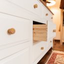 Ver imagem 7 de Cômoda 8 Gavetas Madeira Maciça e MDF