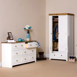 Cômoda 8 Gavetas Madeira Maciça e MDF - 9