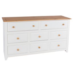 Cômoda 8 Gavetas Madeira Maciça e MDF - 3