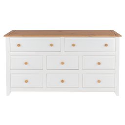 Cômoda 8 Gavetas Madeira Maciça e MDF - 4