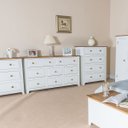 Ver imagem 7 de Cômoda 8 Gavetas Madeira Maciça e MDF