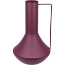 Ver imagem 1 de Vaso Decorativo Enfiete Casa Aparador Garrafa Home&co Metal 35x21x21cm Roxo