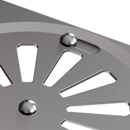 Ralo Quadrado com Fecho em Aço Inox 15 cm Docol - 2