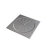 Ralo Quadrado com Fecho em Aço Inox 15 cm Docol - 3