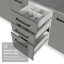 Ver imagem 7 de Armário de Cozinha Completa 270 cm Branco/Cinza Agata Madesa 13