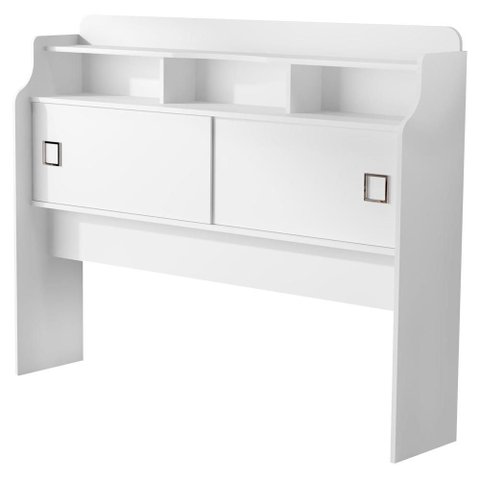Cabeceira Queen 2 Portas 165 Cm Mdf Jessica Branco Decmade