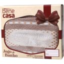 Ver imagem 2 de Jogo de Toalha de Banho e Rosto Palavras do Bem Cinza
