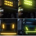 Ver imagem 3 de Faixa Refletiva 25 Metros Sinalizadora Kit 30 Uni Seta Segurança Fluorescente Caminhao Transito Via 