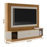 Home Para Sala Para Tv 70 Polegadas Nature Off White Petra Flex Shop Jm - 4