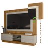 Home Para Sala Para Tv 70 Polegadas Nature Off White Petra Flex Shop Jm - 2