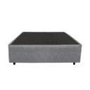 Ver imagem 2 de Box Sommier Casal 1,38x1,88 Conceito Cinza - Corino
