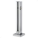 Ver imagem 2 de Kit 10 Torre Guarda Corpo Coluna Pinça Inox 30cm para Vidro