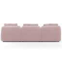 Ver mais imagens de Sofá 4 Lugares com Chaise Direito Sala Living 288cm Arlo F04 Veludo Rosê - Lyam Decor