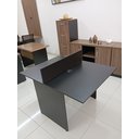 Ver imagem 3 de Mesa Escritório Plataforma 2 Lugares 90x120 - Cor: Preto Atacadao Moveis Escritorio