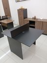 Ver imagem 3 de Mesa Escritório Plataforma 2 Lugares 90x120 - Cor: Preto Atacadao Moveis Escritorio