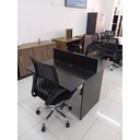 Ver imagem 6 de Mesa Escritório Plataforma 2 Lugares 90x120 - Cor: Preto Atacadao Moveis Escritorio