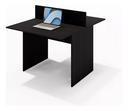 Ver imagem 2 de Mesa Escritório Plataforma 2 Lugares 90x120 - Cor: Preto Atacadao Moveis Escritorio