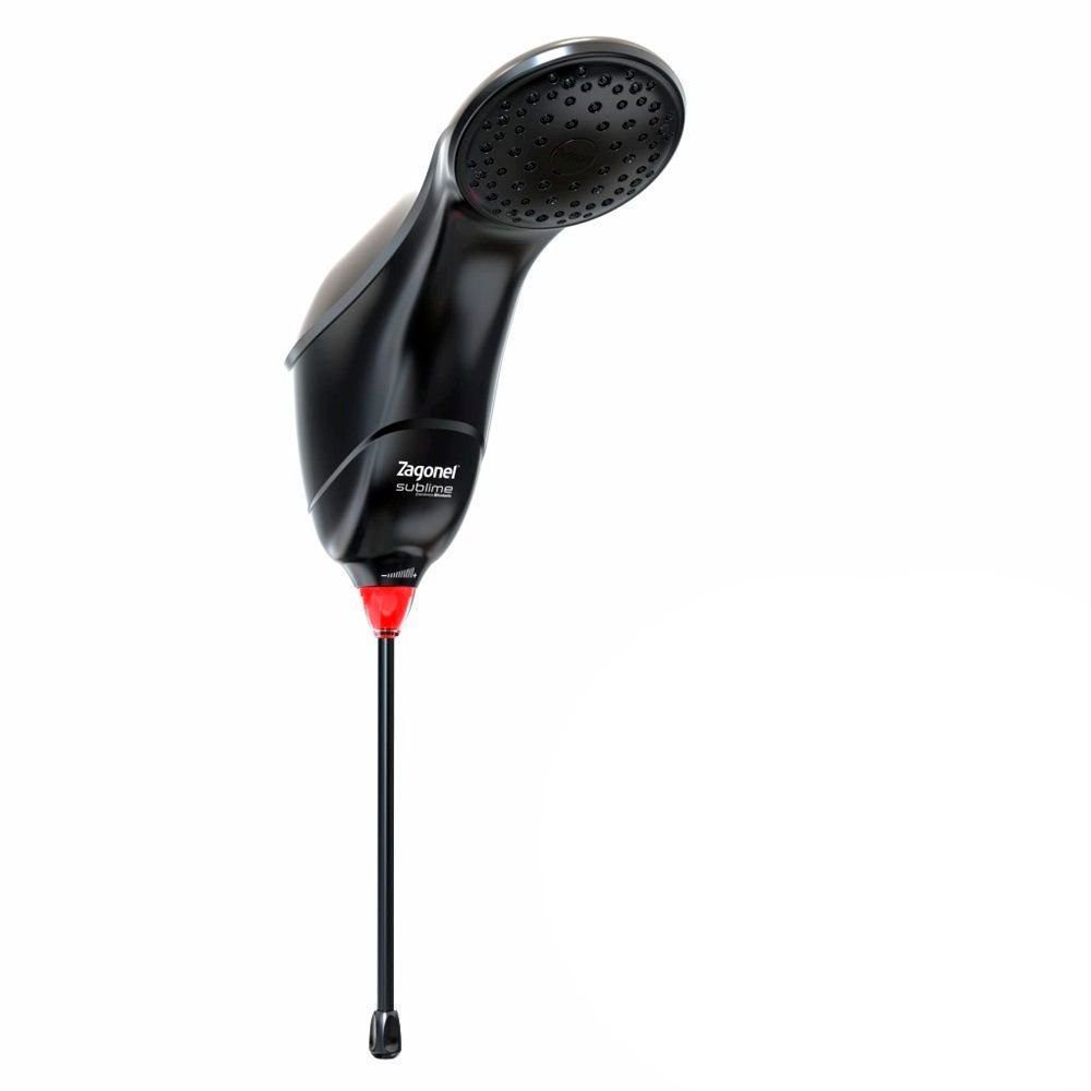 Chuveiro Zagonel Sublime Eletrônico Blindado Preto 220v 4000w - 1