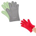 Ver imagem 3 de Luva Forno Fogão em Silicone Lavável Multiuso