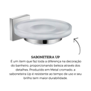 Ver imagem 3 de Saboneteira Up de Vidro Celite