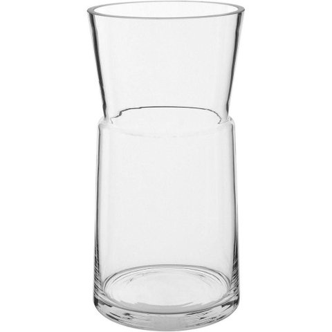 Vaso Decorativo Enfeite Casa Home&co Vidro 30x15x15cm Transparente