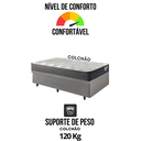 Ver imagem 7 de Cama Box Solteiro Baú Corino Linho com Colchão Adapto Molas Ensacadas 88x188 Ecoflex
