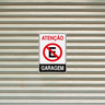 Combo 10 Placas De Sinalização Atenção Proibido Estacionar Garagem 20x30 Acesso - P-4 F9e - 3
