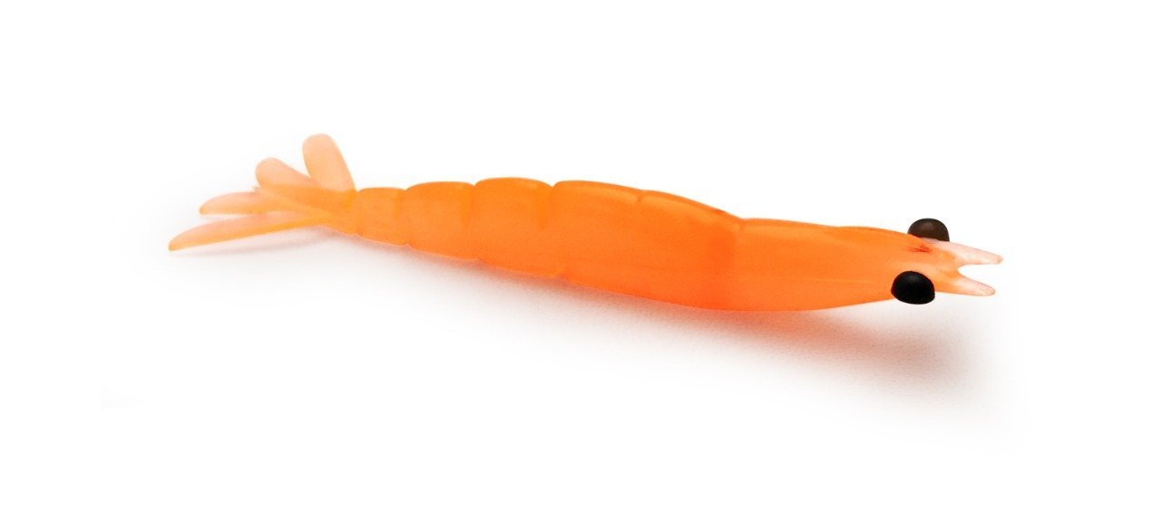 Isca Artificial Monster 3x X-move 7cm Camarão Soft:orange