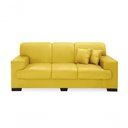 Ver imagem 6 de Sofá Manu Conjunto 2 e 3 Lugares Clássico Fixo Confortável Sala Império Amarelo 374