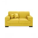 Ver imagem 5 de Sofá Manu Conjunto 2 e 3 Lugares Clássico Fixo Confortável Sala Império Amarelo 374