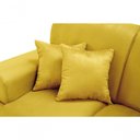 Ver imagem 4 de Sofá Manu Conjunto 2 e 3 Lugares Clássico Fixo Confortável Sala Império Amarelo 374