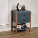 Ver imagem 1 de Mesa de Cabeceira Magali Cor: Azul