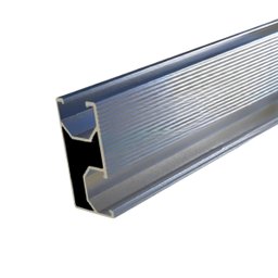 Perfil Barra Trilho Linha C Estrutura Suporte Fixador Placa Painel Solar Alumínio 4,80 Metros | Perf - 5