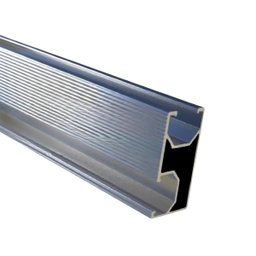Perfil Barra Trilho Linha C Estrutura Suporte Fixador Placa Painel Solar Alumínio 4,80 Metros | Perf - 1