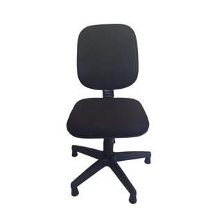 Cadeira Costureira e Bancada Diretor Tecido Nr17:preto