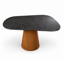 Ver imagem 4 de Mesa de Jantar Orgânica 170x100cm - São Gabriel Escovado - Cone Freijó