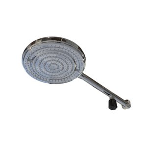 Chuveiro de Água Fria Tam 8" com Registro Cor Cromado Durín