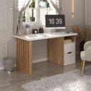 Ver imagem 1 de Escrivaninha Artany Florence Branco/olmo 6269