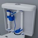 Ver imagem 2 de Kit Completo Branco para Caixa Acoplada Blukit com Acionamento Superior Cromado 340285
