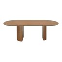 Ver imagem 4 de Mesa de Jantar Flórida Oblongo 8 Lugares Oval Laminado 250cm Amêndoa