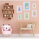 Ver imagem 1 de Kit Composição 6 Quadros Pequeno Príncipe - Selos:moldura Branca
